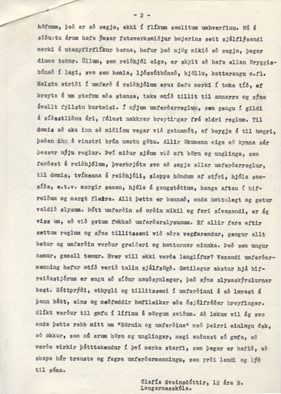 Ritger� �laf�u Sveinsd�ttur
