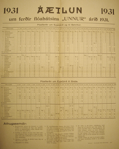 ��tlun Unnar �ri� 1931